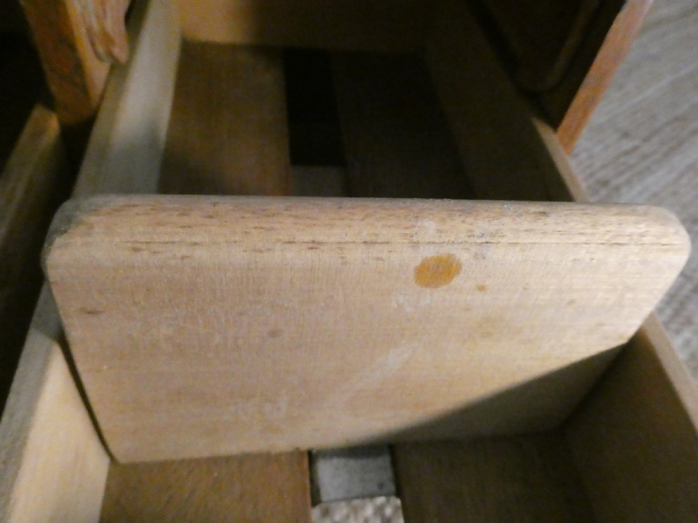 English Oak Index Card Box View IX