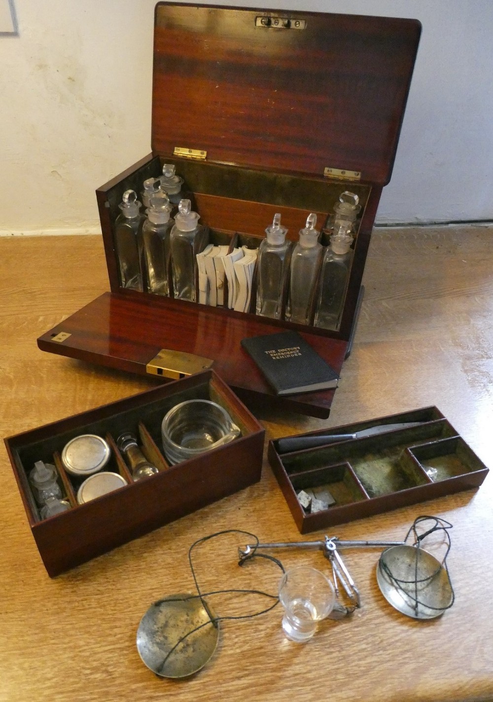 19thC Apothecary Box