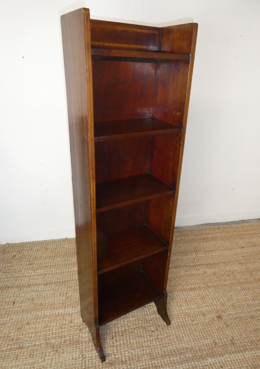 Early 20thC Narrow Bookcase View III
