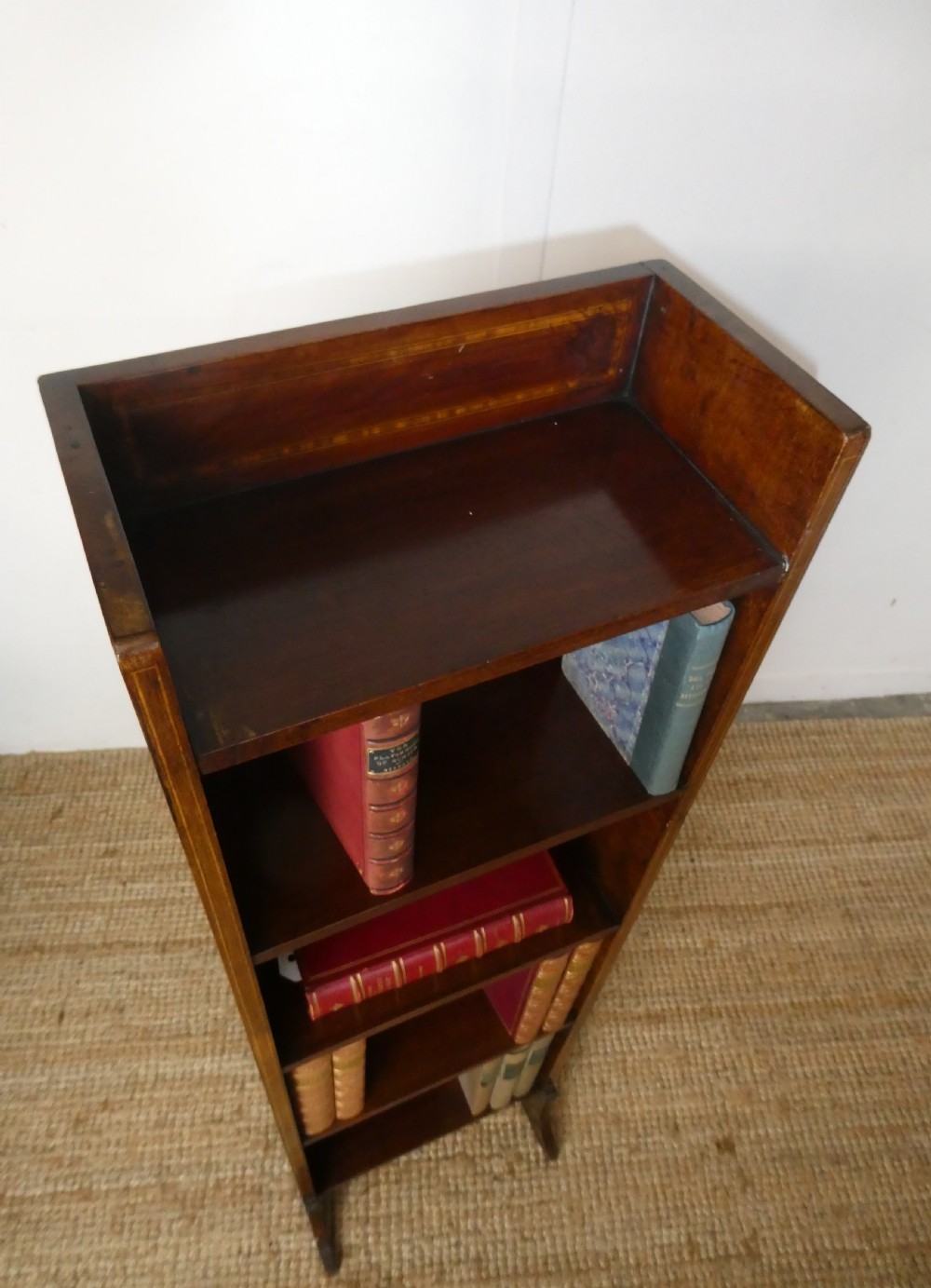 Early 20thC Narrow Bookcase View IV