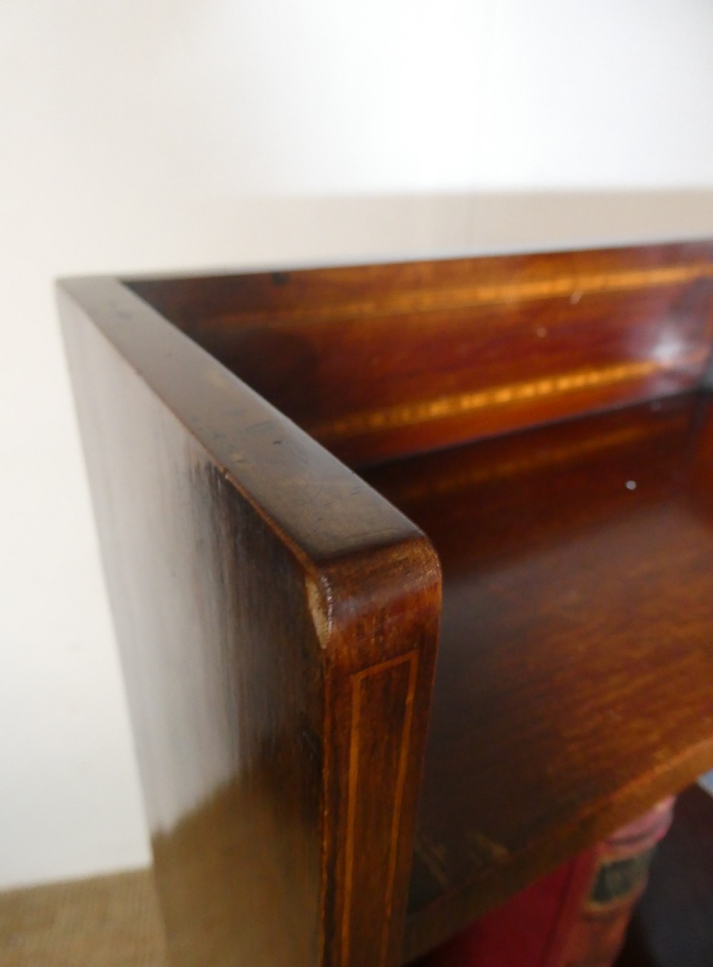 Early 20thC Narrow Bookcase View V