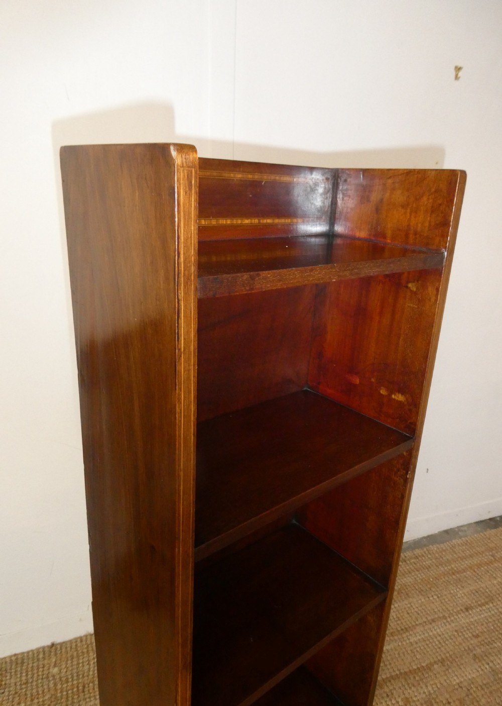 Early 20thC Narrow Bookcase View VI