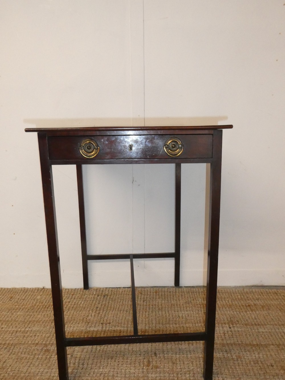 18thC Lamp Table View VII