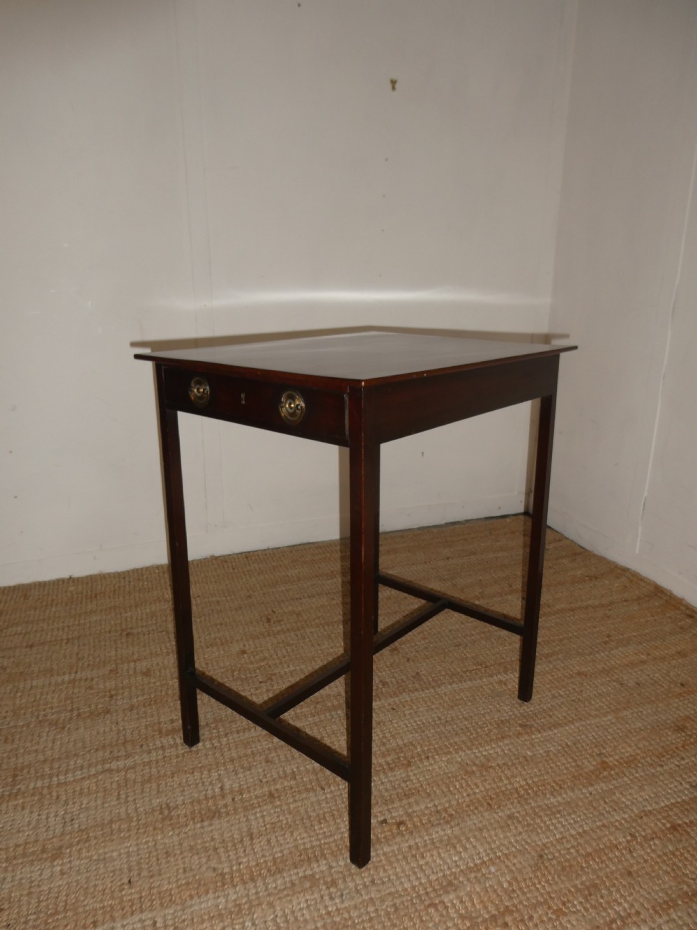 18thC Lamp Table View VIII