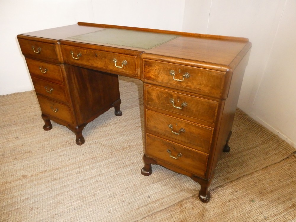 Scottish Whytock & Reid Kneehole Desk