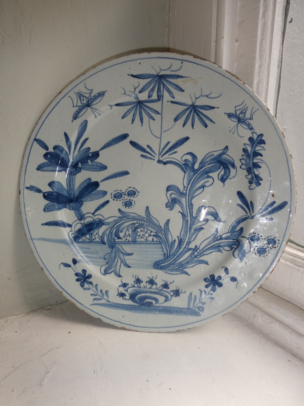 18thC English Delft Dish