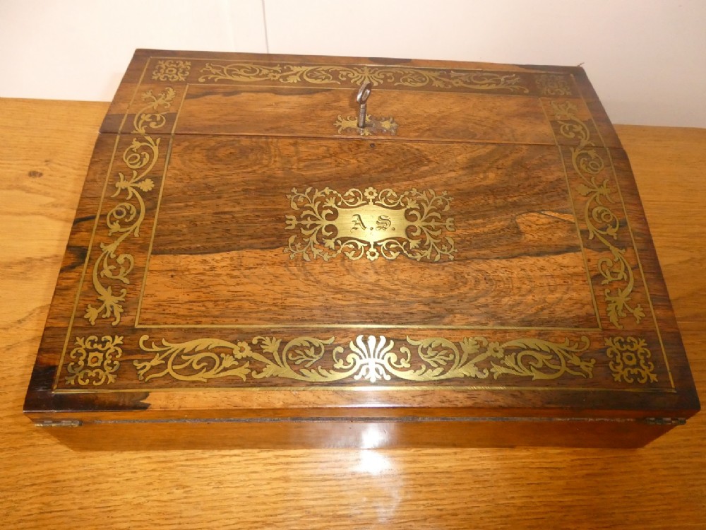 Fine Regency Writing Box