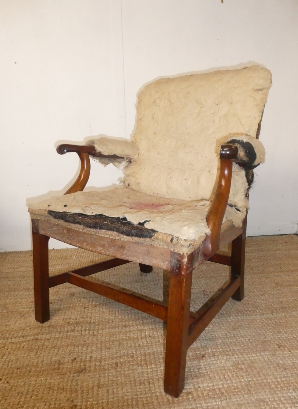 18thC Scottish Gainsborough Chair