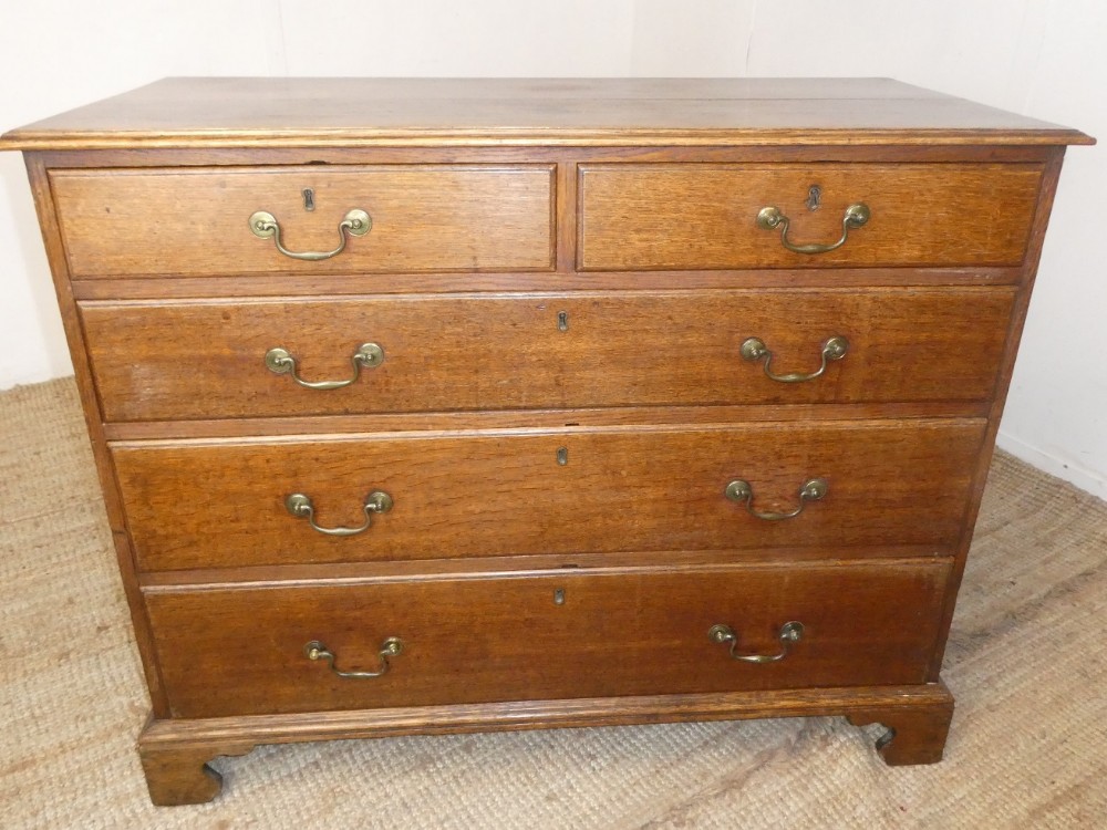 18thC Oak Chest of Drawers