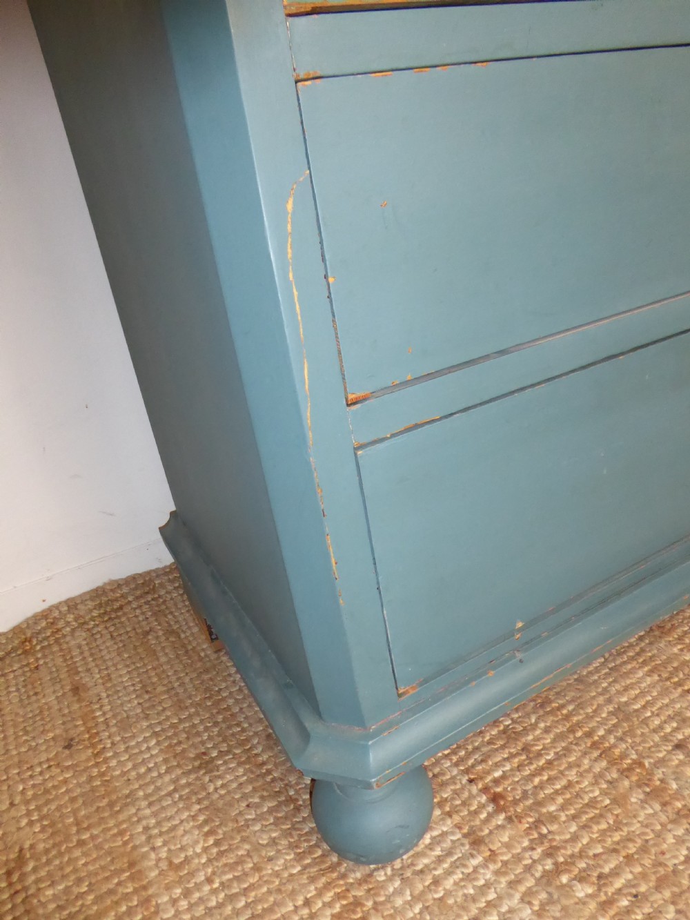 19thC Scandinavian Painted Chest of Drawers View V