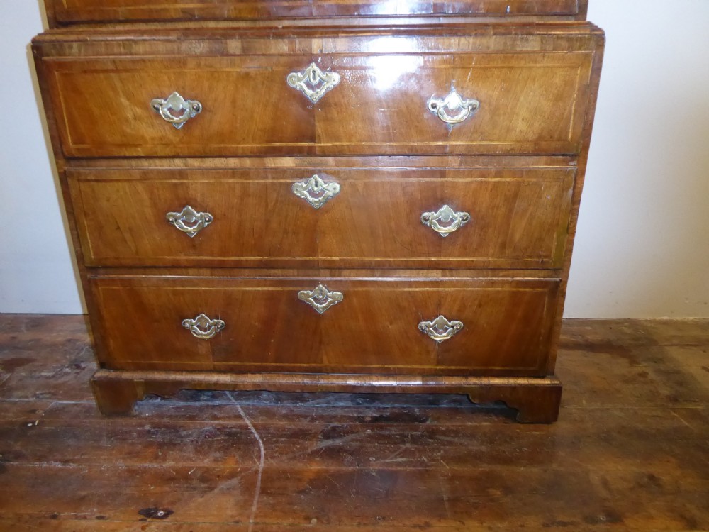 Early 18thC Walnut Tallboy Chest of Drawers View II