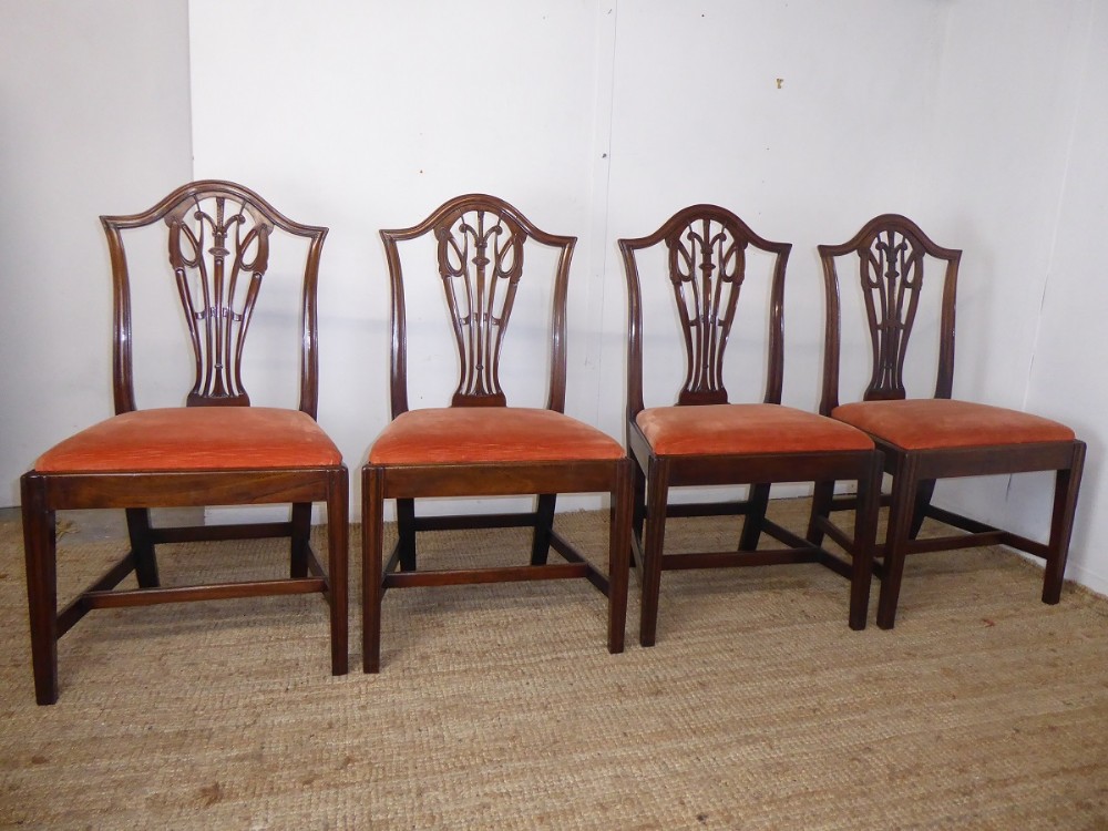 Four 18thCentury Dining Chairs