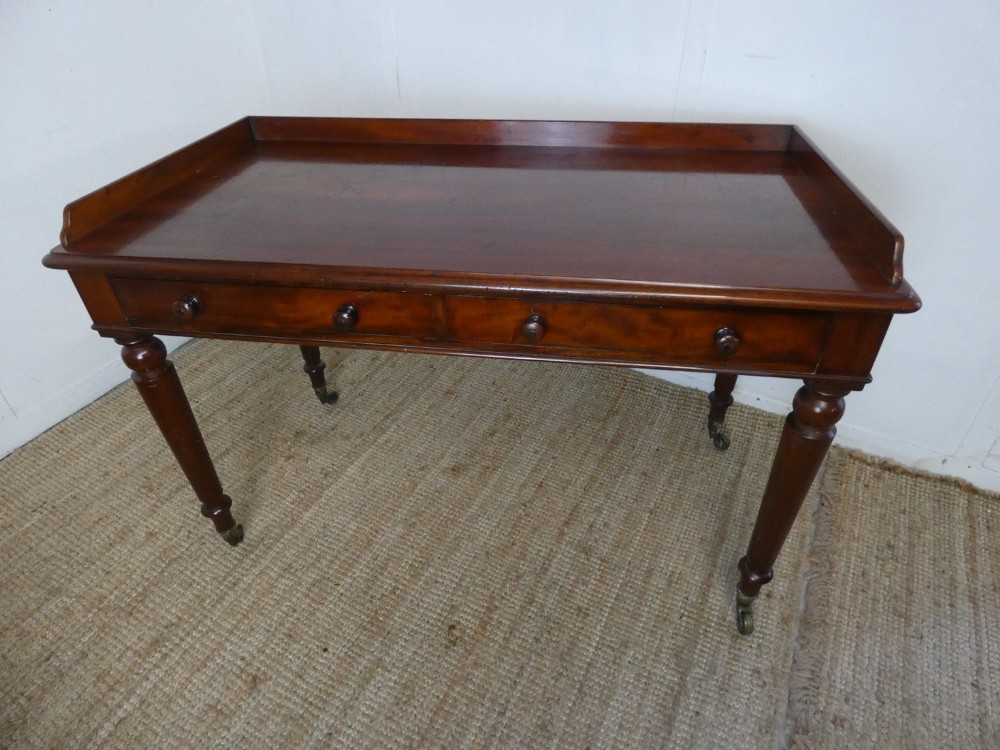 Holland & Sons 2 drawer Side Table
