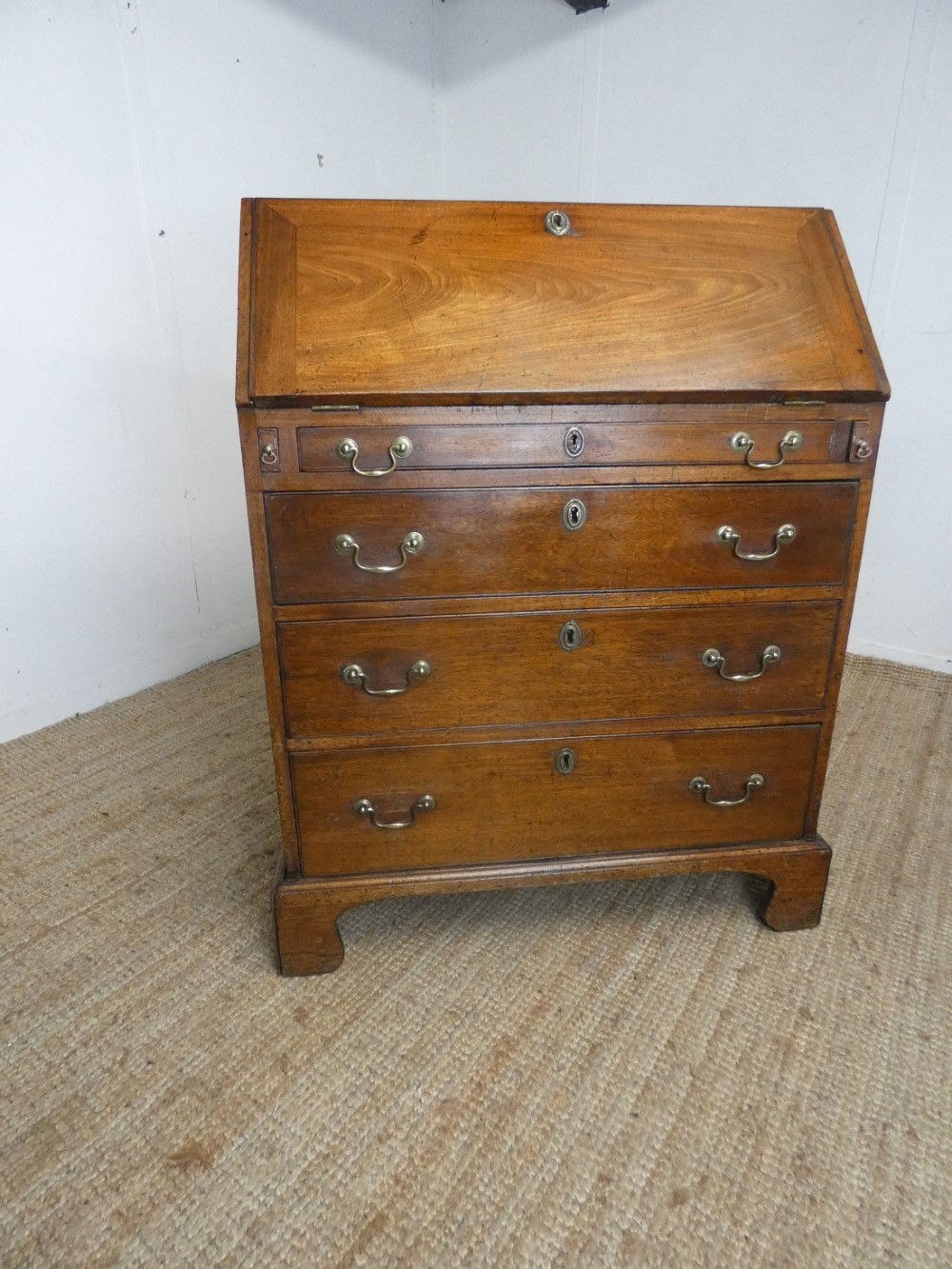 Small 18thC Mahogany Bureau