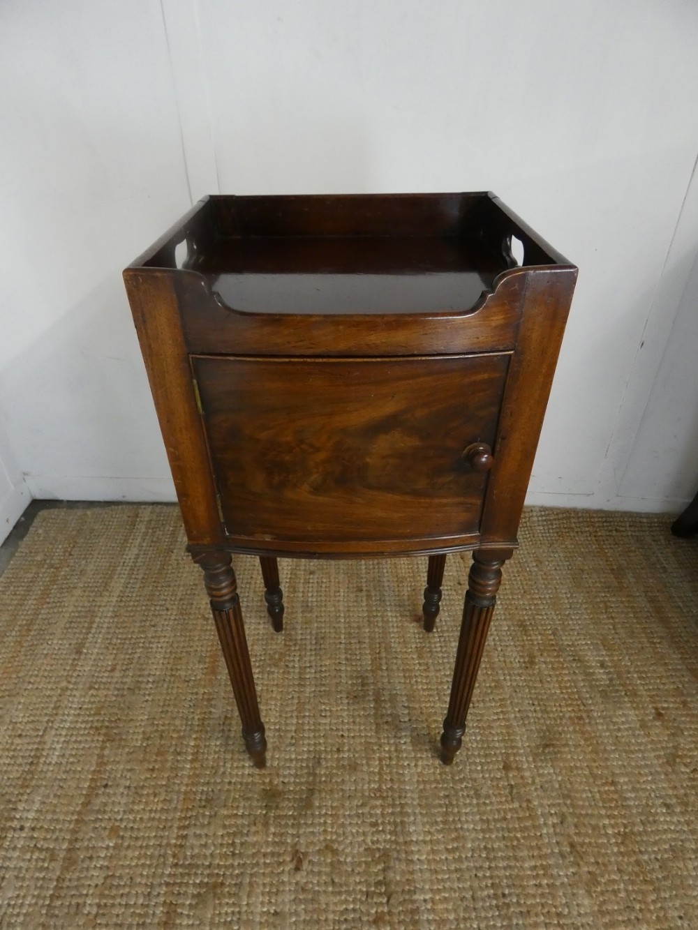 Neat Regency Bedside Table