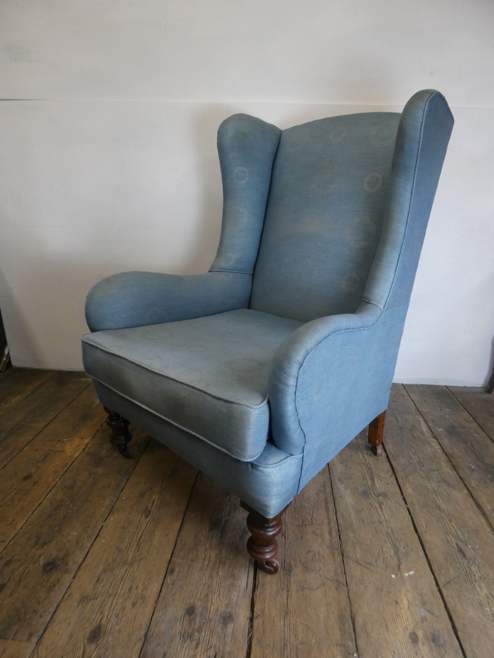 Large 19thC Wing Arm Chair