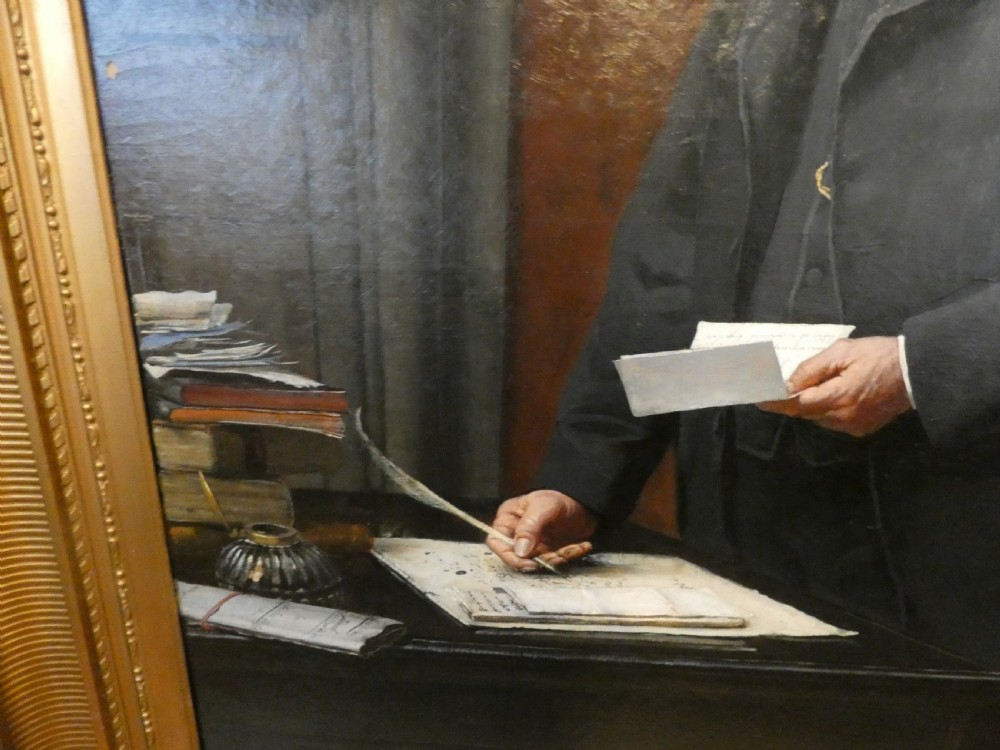 Large 6' 19thC Portrait of a Gentleman View II