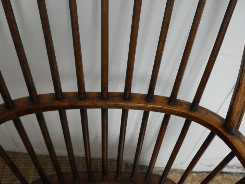 19thC Hoop Back Windsor Chair View XI
