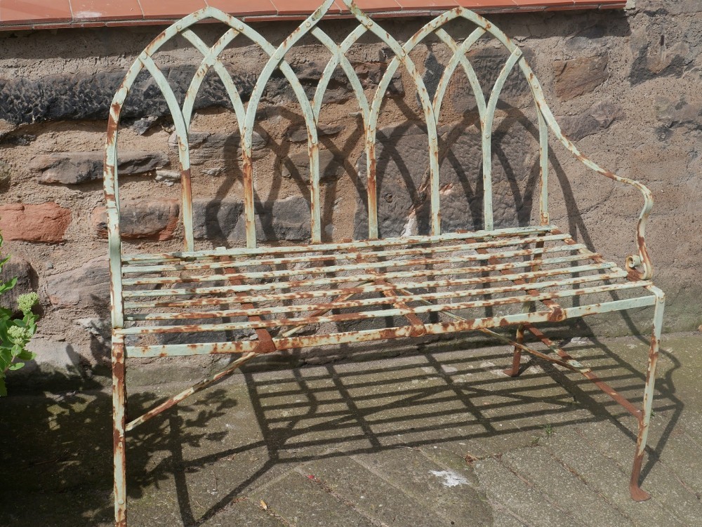  19th Century Garden Bench