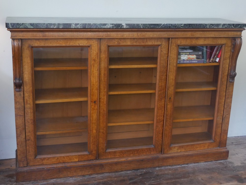 English 19thC Pollard Oak Bookcase