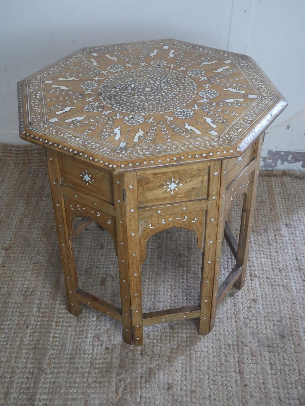 Early 20thC Hoshiarpur Table