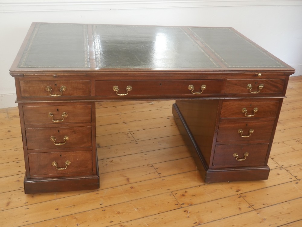 Large Kneehole Partners Desk