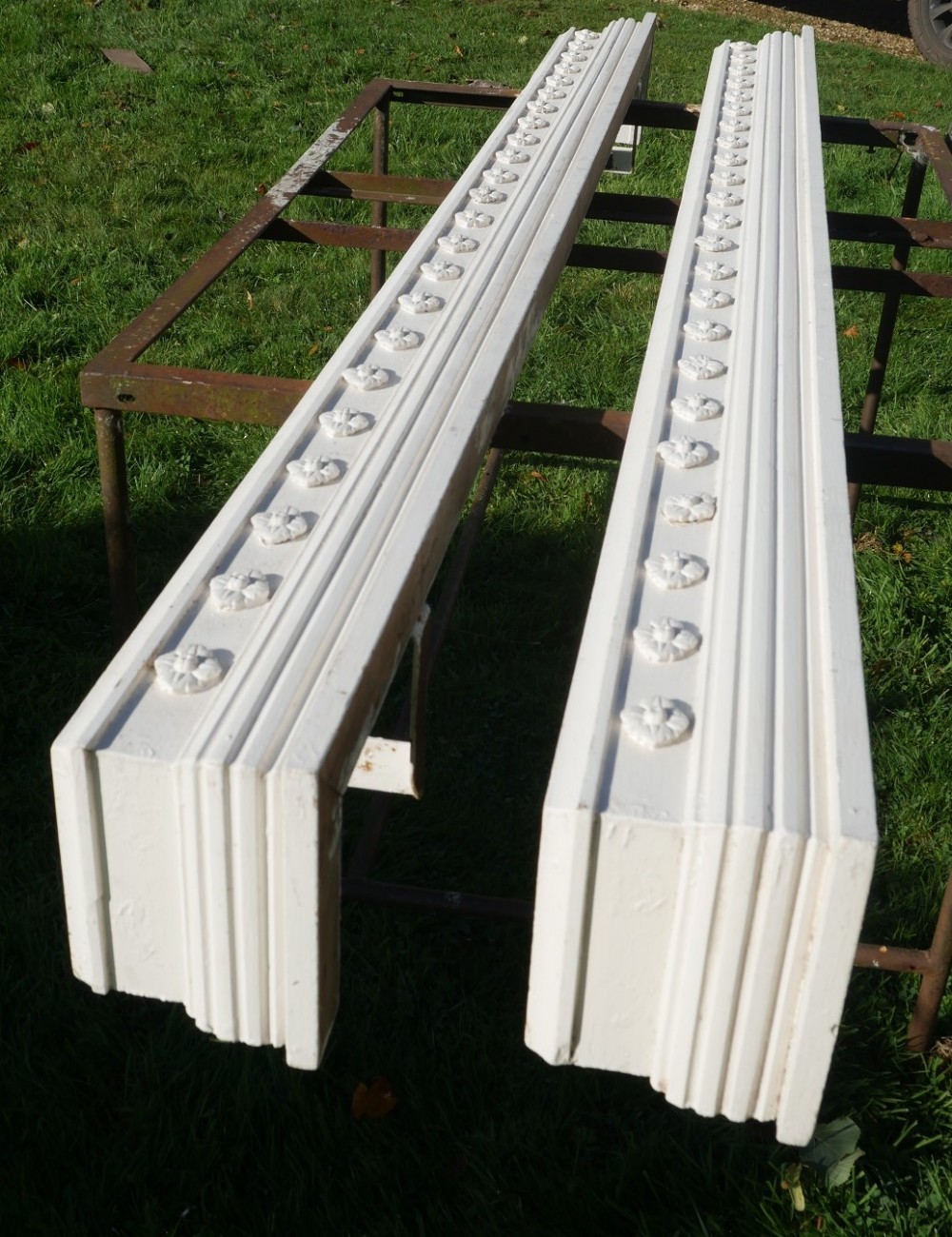 Large Pair 1900s Pelmets