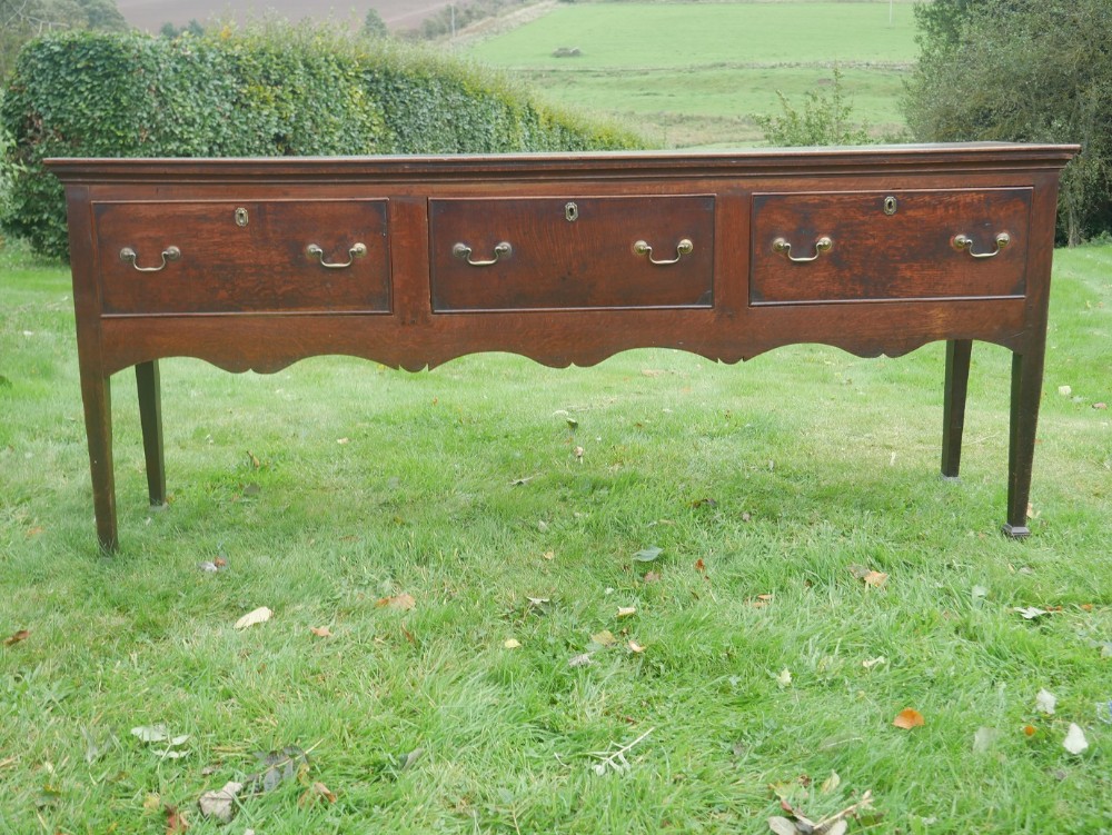 Large English 18thCentury Dresser
