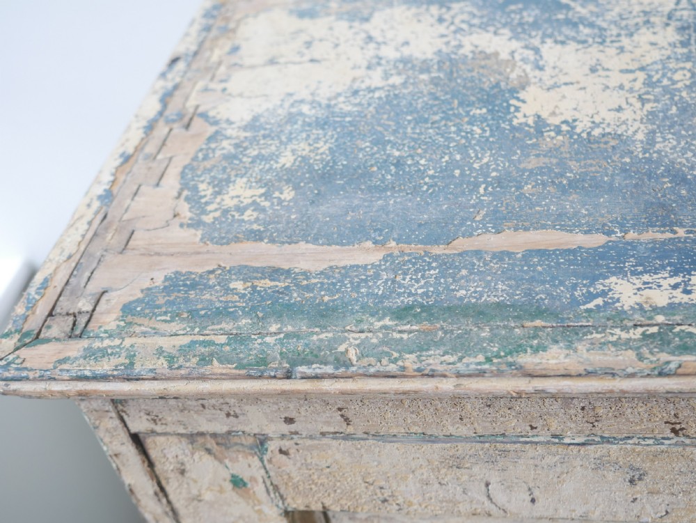Rare Irish Georgian Painted Cupboard View VII