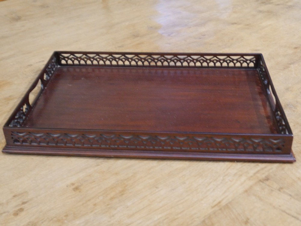 Fine Fretwork Tray View VI