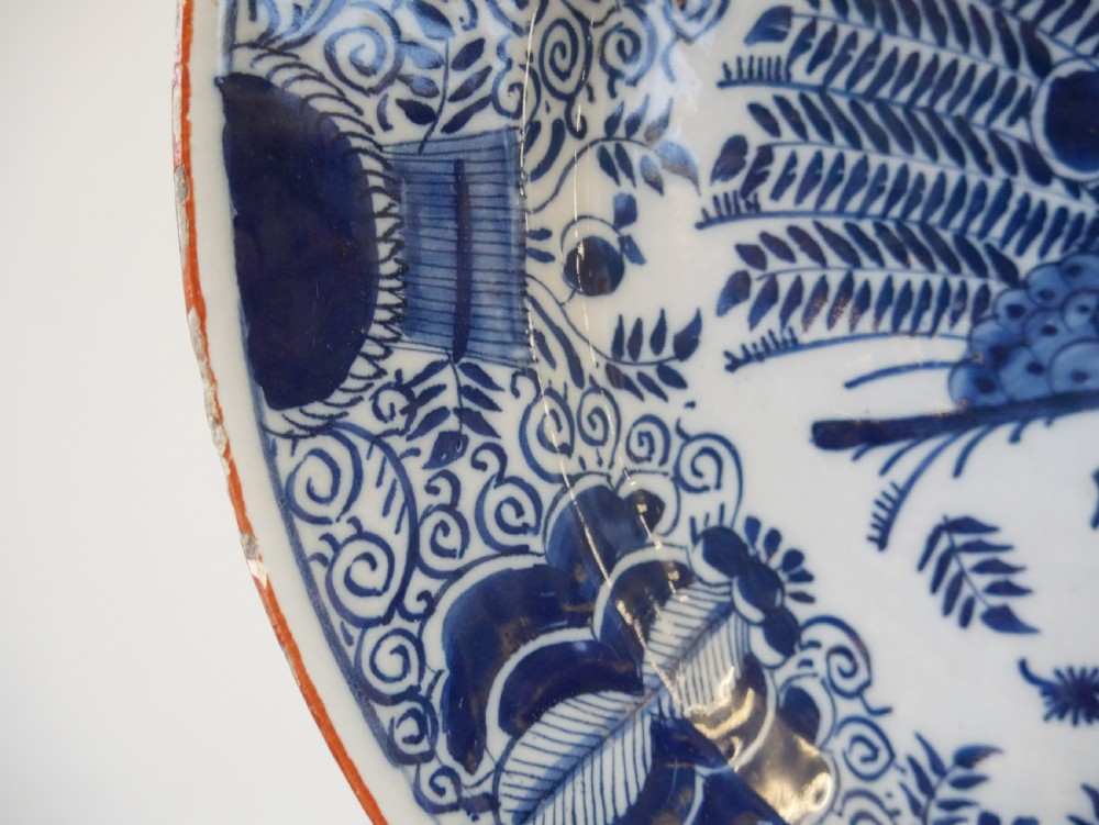 18th Century Delft Charger View V