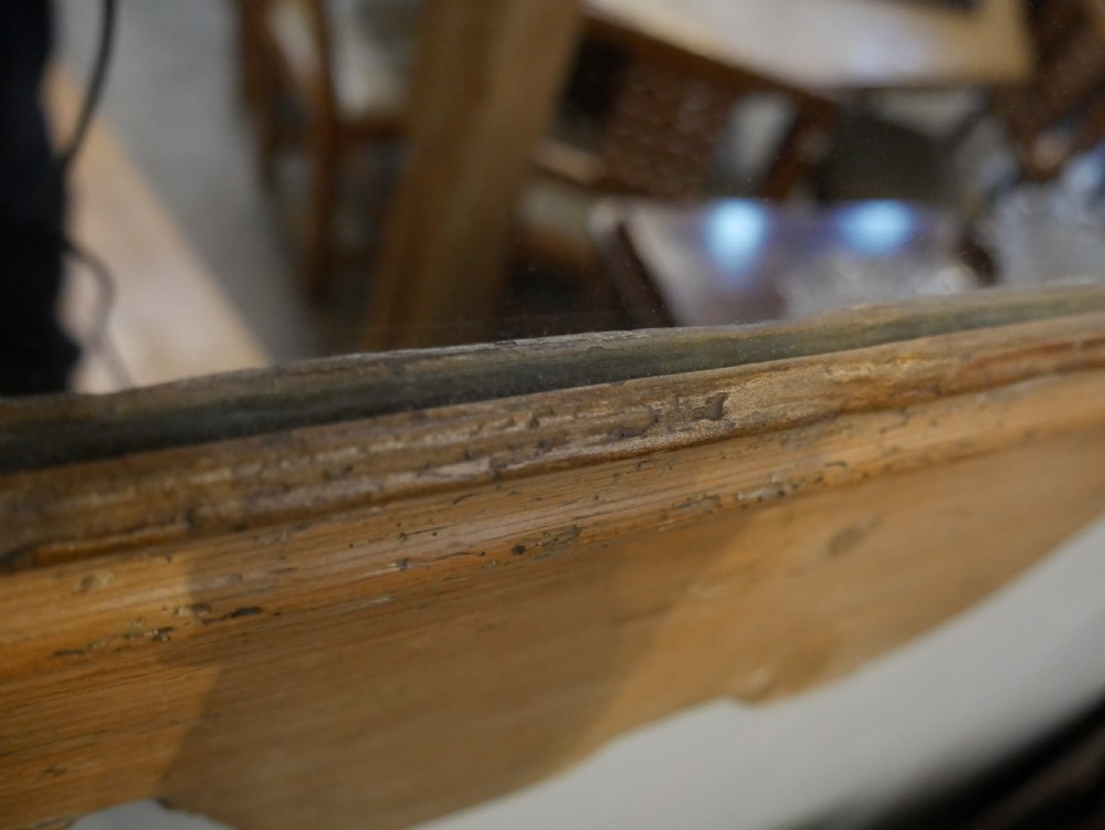 18th Century Pine Wall Mirror   View VII