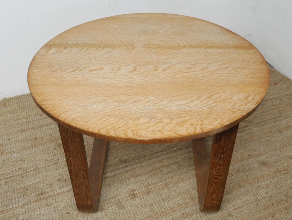 Round Oak Table att. to Heals View II