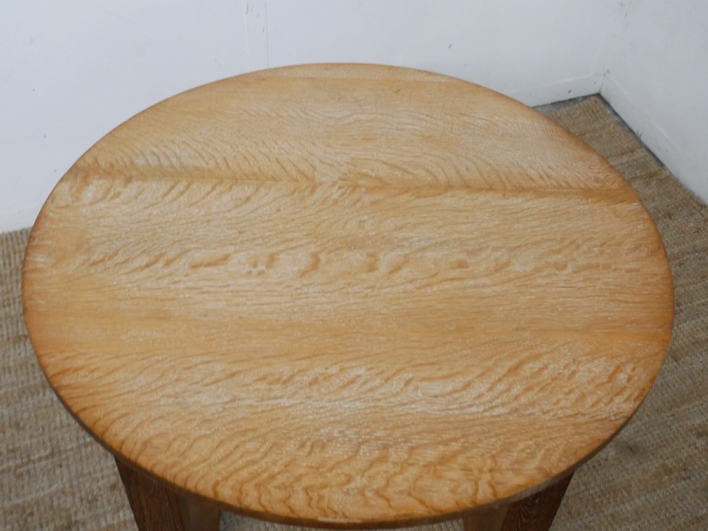 Round Oak Table att. to Heals View VI