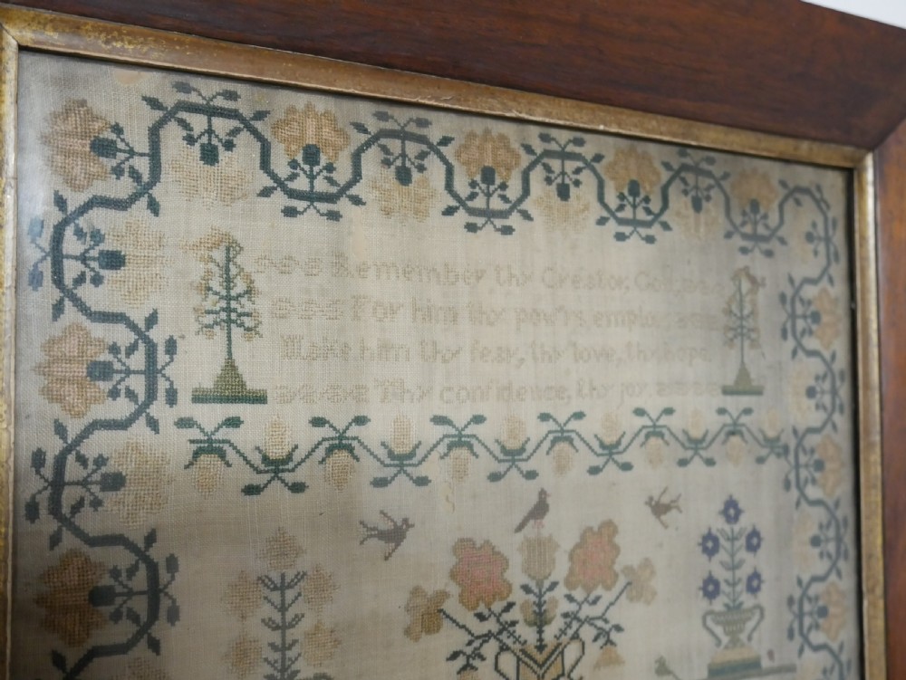 Needlework Sampler Dated 1836 View III
