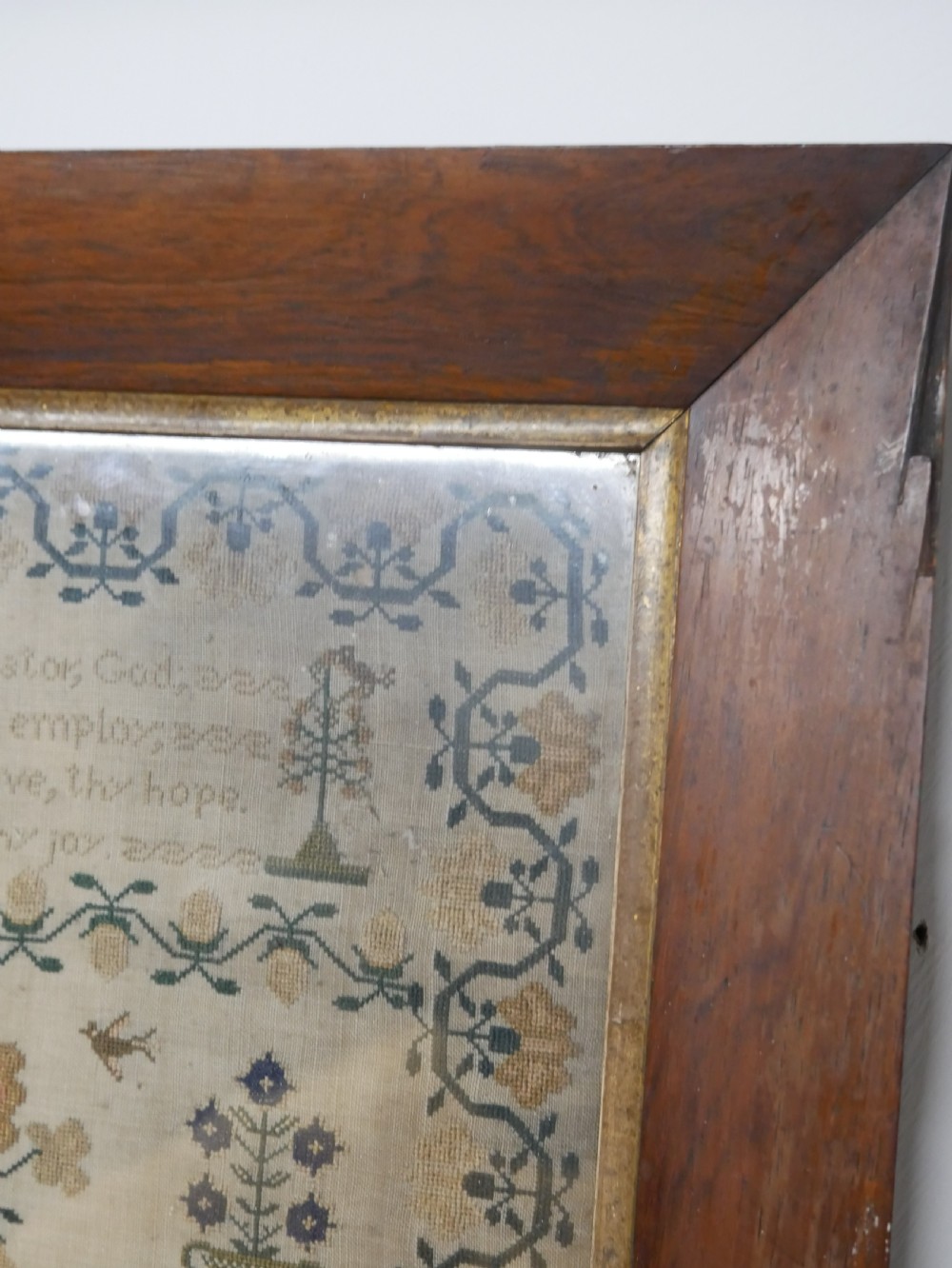 Needlework Sampler Dated 1836 View VI