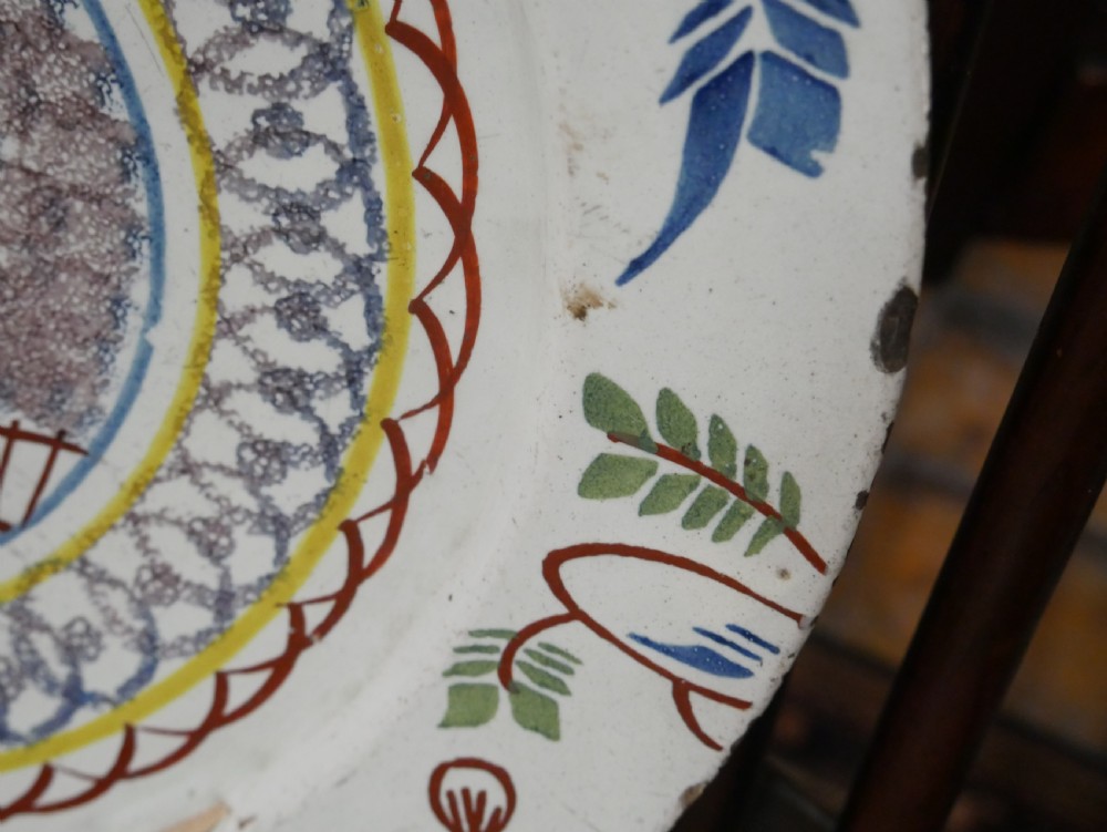 18th Century English Delft Charger View VI