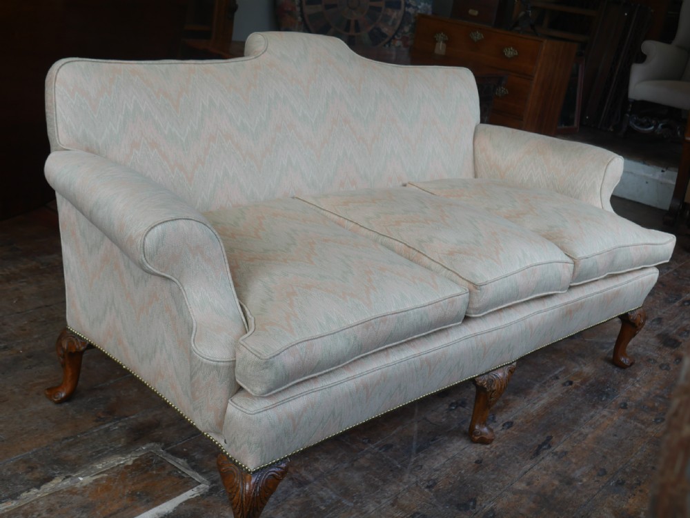 Fine Quality Upholstered Sofa Dated 1900