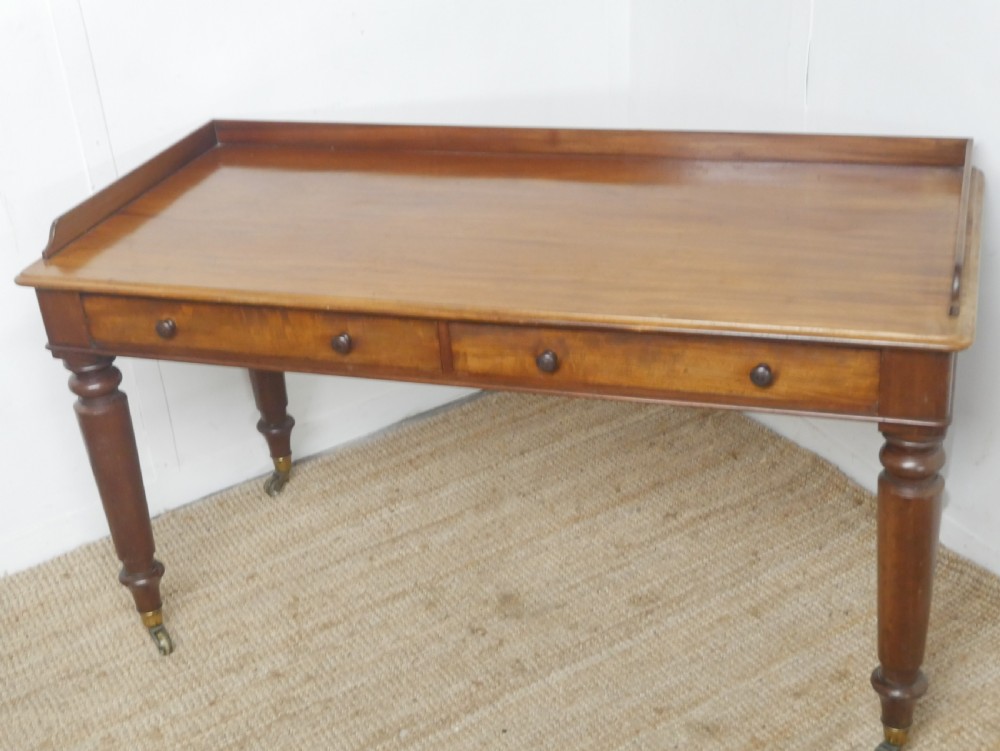 Large19th Century Mahogany Side Table View II