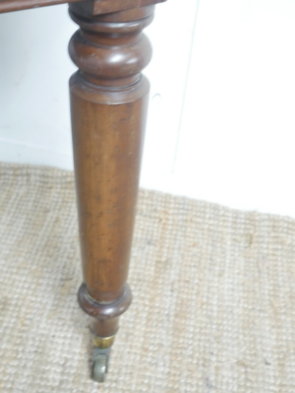 Large19th Century Mahogany Side Table View VII