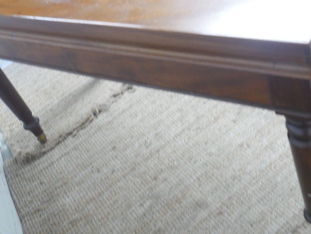 Large19th Century Mahogany Side Table View XII