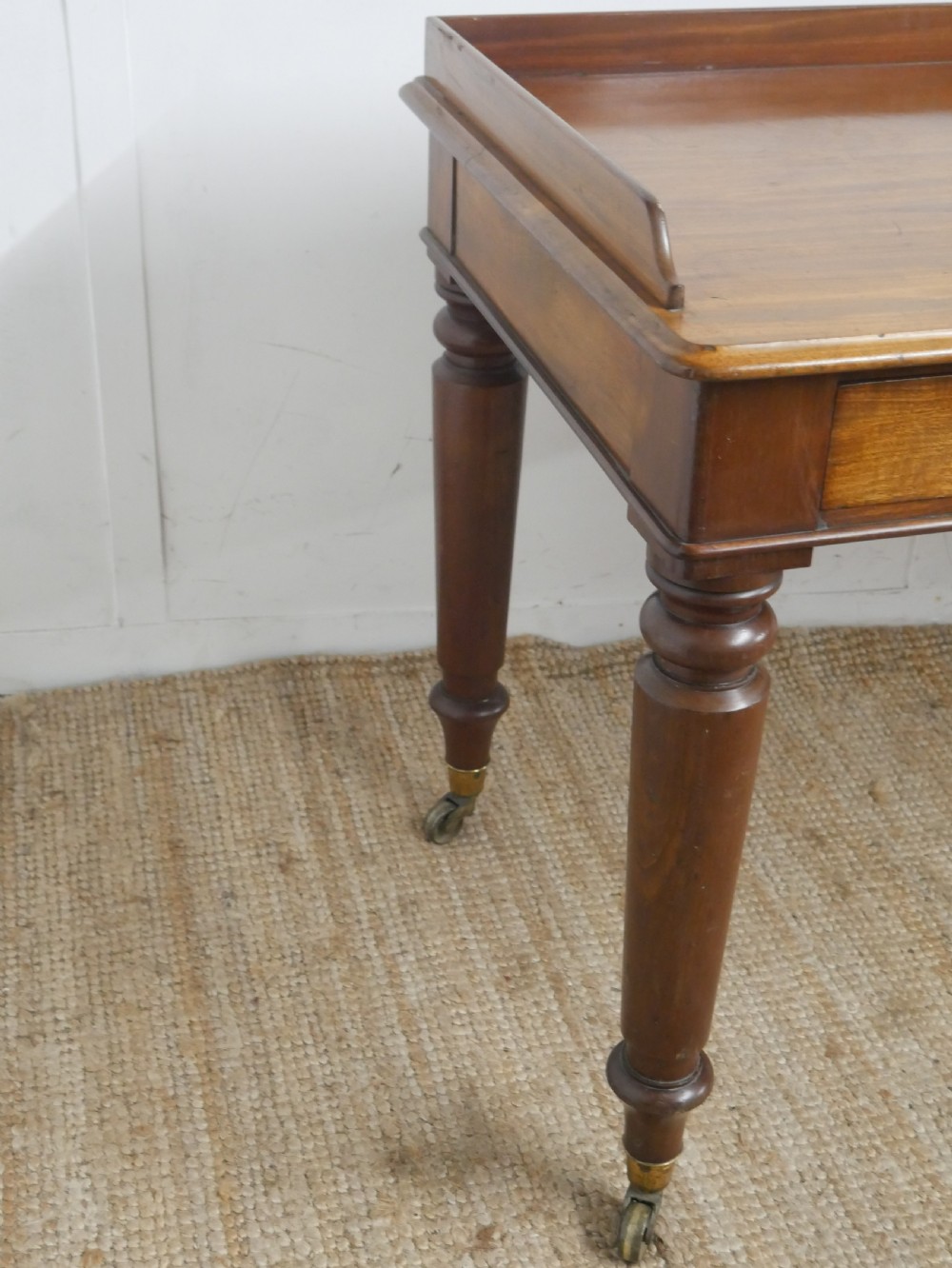 Large19th Century Mahogany Side Table View XIII
