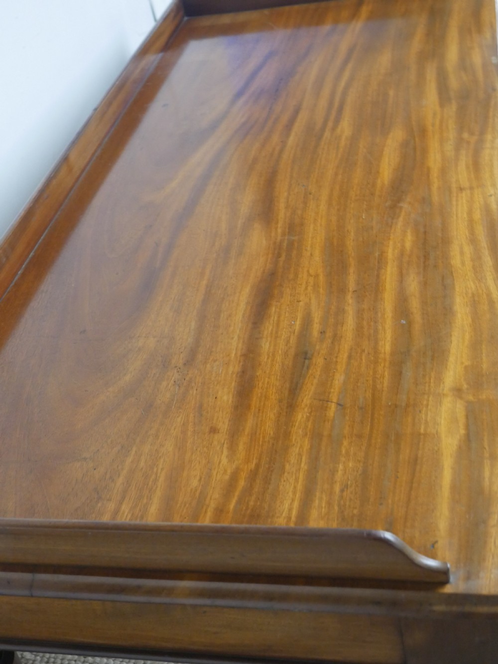 Large19th Century Mahogany Side Table View XV