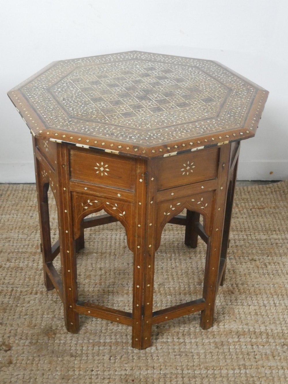 Indian Folding Hoshiarpur Chess Table