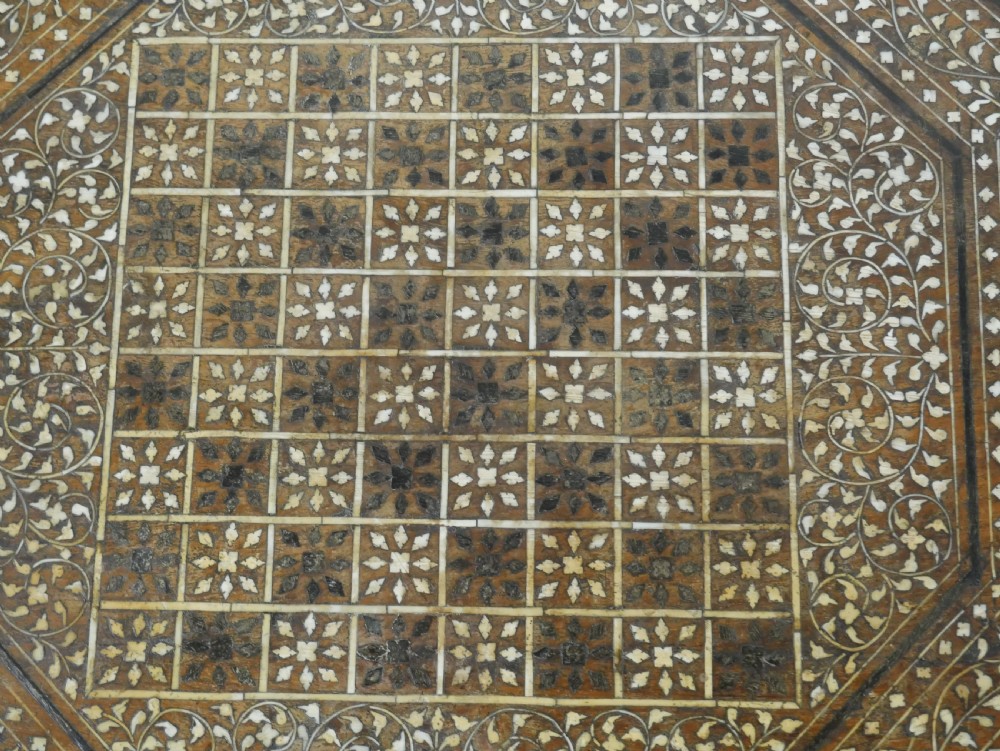 Indian Folding Hoshiarpur Chess Table View VI