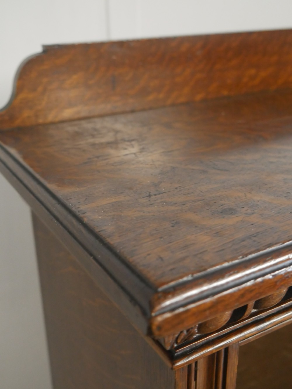 19thCentury Oak Bookcase View IV