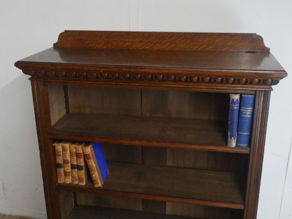 19thCentury Oak Bookcase View VI