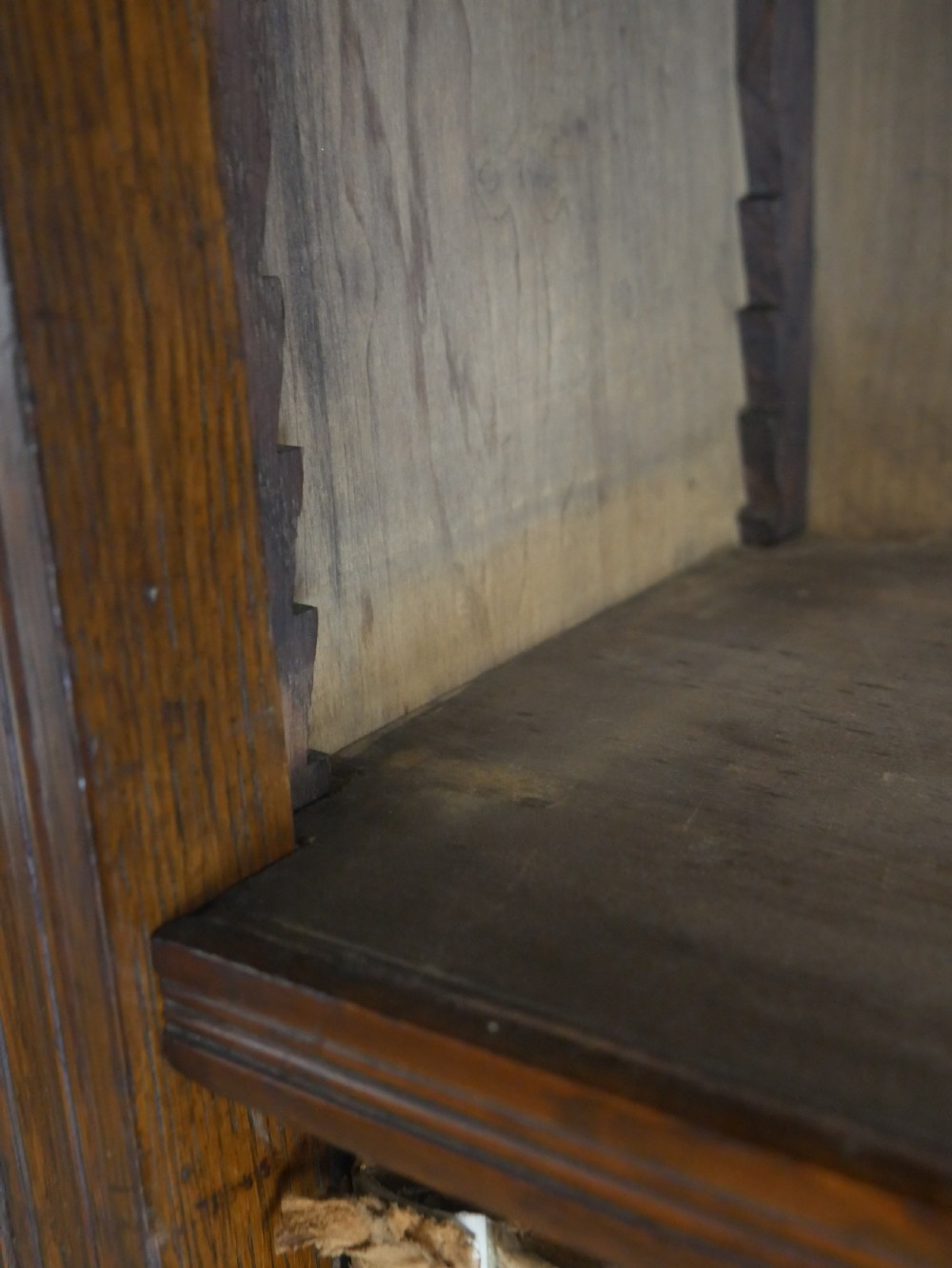19thCentury Oak Bookcase View VIII
