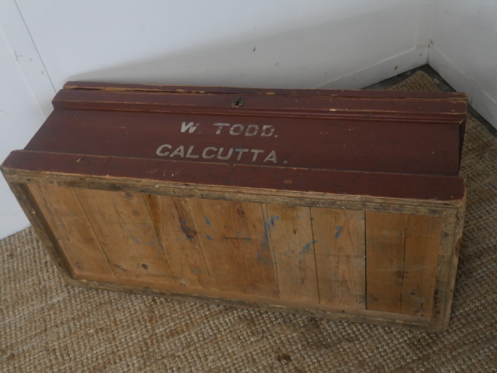 Painted Pine Trunk W. Todd Calcutta View VIII