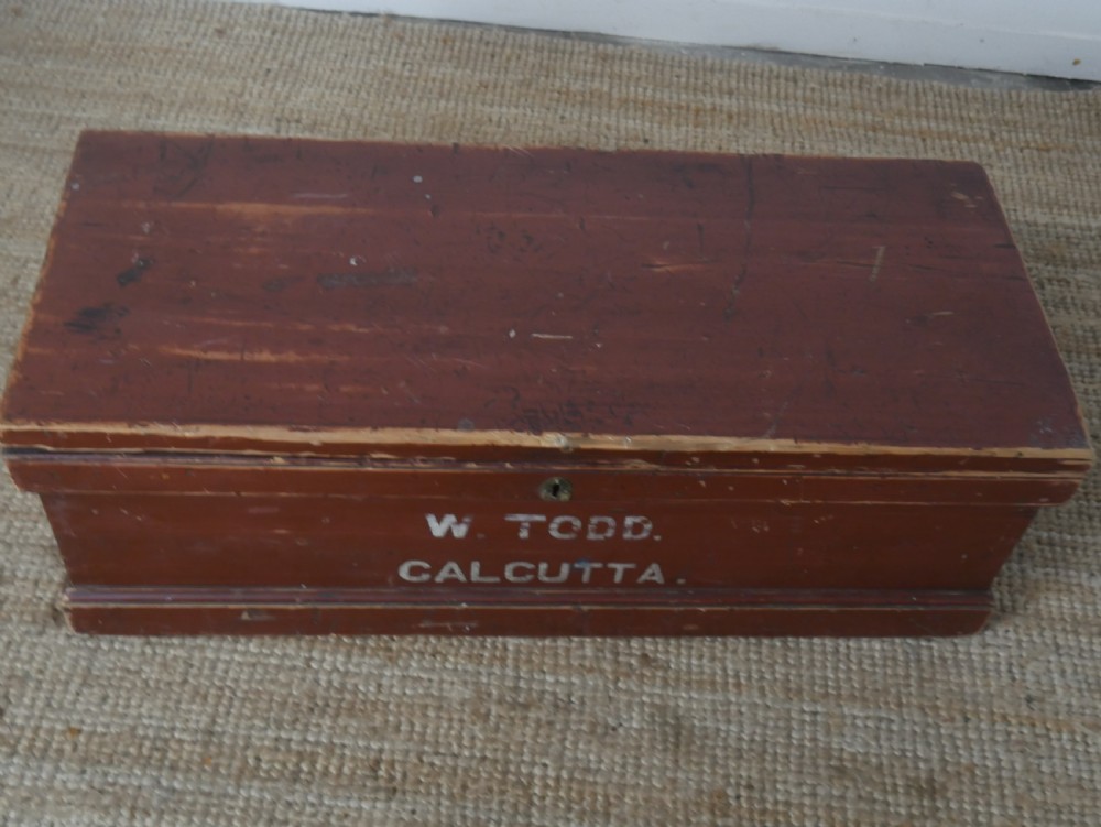 Painted Pine Trunk W. Todd Calcutta View IX